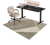 Alfombra de protección de Piso de Alta Densidad para sillas de Oficina y Juegos Antideslizantes alfombras de Alfombra Duradera Silla de computadora Silla de computadora subyacente de Servicio Pesado