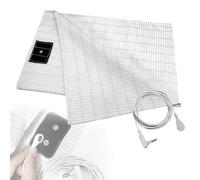 Alfombra de Puesta a Tierra,grounding Mat,Estera Conductora De Puesta a Tierra con Cable De Conexión a Tierra,para Mejorar El Sueño,La Energía De La Tierra(99x203cm)