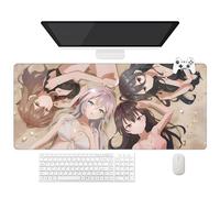 Alfombra de ratón Anime Alya Sometimes Hides Her Feelings in Russian, alfombra Gamer XXL (90 x 40 cm), base antideslizante + superficie suave (d)