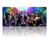 Alfombra de ratón estilo Gaming Valorant Jett Omen Phoenix Viper Reyna Sage Clove, tamaño extragrande, antideslizante, bordes finamente cosidos, fácil de limpiar, ideal para juegos y trabajo (e, XXL)