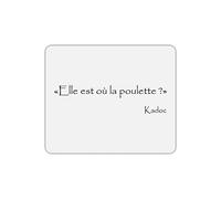 Alfombra de ratón kaamelott Kadoc la Poulette 2