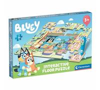 Clementoni Puzzle interactivo de suelo Bluey 24 piezas Pen Interativa 3+ años 62x42 cm