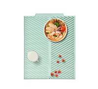 Alfombra De Secado De Vajilla - 48,5 Cm De Silicona Gruesa De Secado Rápido, Hoja De Escurridor De Encimera De Cocina Plegable Antideslizante, Protección De Exterior Resistente Al Calor | Alternativ