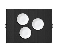 Alfombra de secado para platos - Secador de vajilla de cocina, alfombra de silicona plegable antideslizante para utensilios de fregadero