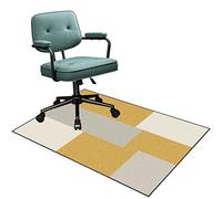 Alfombra de silla de juego 140 × 180 cm Mateleta de piso de juego sin deslizamiento para la oficina Matusina de silla de escritorio de la alfombra del escritorio de la computadora para pisos de madera