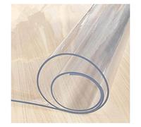 Alfombra De Silla Transparente, Alfombra Protectora De Suelo Oficina, Alfombrilla De PVC, Protector Suelo Anti-Sucio Alta Resistencia Al Impacto,60/80/100/120/140/160cm Wide,(100x190cm(3.3x6.23FT))