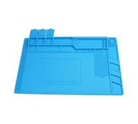 Alfombra De Soldadura De Silicona, Almohadilla De Reparación Electrónica, Esteras De Trabajo De Reparaciones Electrónicas Anti Estáticas, Almohadilla Grande De 45*30 Cm Para La Estación De Soldadura P