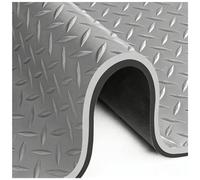 Alfombra de Suelo Multiusos 60x100 cm Antideslizante, Protector de PVC Impermeable para Arenero de Gato, Zapatero y Fregadero, Tapete de Doble Capa Resistente