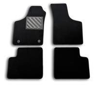 Alfombra de Suelo para Renault Twingo I 1992-2006 a Medida Antideslizante, Talonera de Goma Reforzada