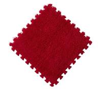 Alfombra de Suelo Suave for Rompecabezas Entrelazado, Alfombra Espuma Eva, 30x1CM, 10 Uds para Habitación