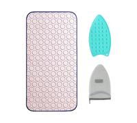 Alfombra De Tabla De Planchar - Prensado De Seis Capas, Cubierta De Hierro De Coser, Cubierta De Ropa Portátil con Material Resistente Al Calor Y Acabado | De Viaje COM