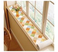 Alfombra de tierra de diatomeas absorbente de agua for alféizares de ventanas, cubierta antideslizante, lavable y a prueba de polvo for balcones, ventanales/gabinetes(20x200cm)