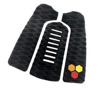 Alfombra De Tracción para Tabla De Surf, Cojín De Tablero De Surf - Juego De 3 Manijas De Puente para Tableros De Surf - Alfombra De Tracción De Surf Antislip, Hoja De Puente Sinlips, C