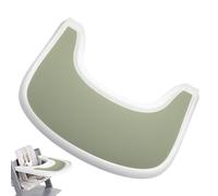 Alfombra de trona para bandeja | Colector de comida para tronas de silicona de alimenticio - Bandeja Finger Foods Set de mesa para niños y niñas, mantel antideslizante de silicona