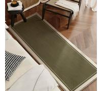 Alfombra De Un Solo Color Imitación Cachemira para Junto A La Cama, Alfombra para El Hogar, Alfombras Alargada para El Alféizar De La Ventana del Balcón(Pattern A,100x150 CM)