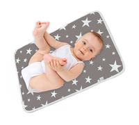 Alfombra De Viaje Para Bebé: Almohadilla Acolchada Impermeable, Superficie Para Cambiar Pañales Portátil, Material Plegable Absorbente, Construcción Duradera Y Fácil De Limpiar | Salidas Al Aire Libre