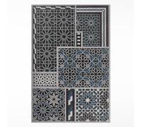 Alfombra de Vinilo 150x225 cm para Cocina Salón y Dormitorio PCV Impermeable Rectangular Decoración de Interiores de Material Sintético de Calidad Fácil Limpieza - Mezquita histórica - Albert Racinet