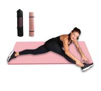 Alfombra De Yoga - Alfombra Antideslizante De 15 Mm, Accesorios De Gimnasia Para El Hogar | Yoga Grueso, Silencioso Y Absorbente De Choques, Con De Almacenamiento | Para Mujeres Y Hombres
