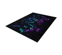 Alfombra decorativa | Alfombra visual para interiores | Ropa de cama lavable para el hogar para crear un área acogedora para leer, ver películas y jugar