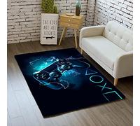 Alfombra Decorativa Antideslizante Para Gamer, Felpudo Para el Hogar, Dormitorio, Sala de Estar, Baño, Pasillo, Suelo,Interior Exterior, Alfombra de Juegos Para Niños (Color A,80x160 cm)