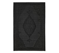 Alfombra Delbar Negra 150X210