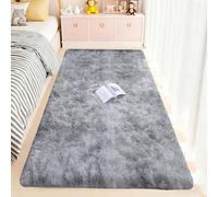 Alfombra Dormitorio 260 x 420 cm Antideslizante, Fluffy, Muy Suave, No Se Desprenden, Lavable Hasta 30 Grados, Alfombra Salón Pelo, Alfombras Esponjosa, para Dormitorio, Sala de Estar, Tie-dye-C