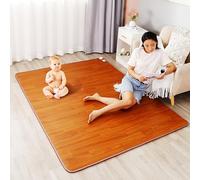 Alfombra eléctrica, alfombra eléctrica con calefacción, alfombra caliente, alfombrillas calentadas, almohadillas eléctricas de calor, calentador de pies instantáneo(B,80x150cm)