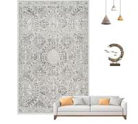 Alfombra Eléctrica Calefactada De Grafeno, Alfombra Calefactada Con Temporizador, Alfombra Calefactora De Suelo, Calentador De Pies Calentamiento Rápido, Para Salón, Dormitorio Y Oficina,05,80*160cm