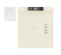 Alfombra eléctrica eléctrica | Bandeja térmica de silicona portátil | Calefacción de mantenimiento rápido de la temperatura | Para uso doméstico, mesa de comedor, dormitorio, restaurante, anfitrión