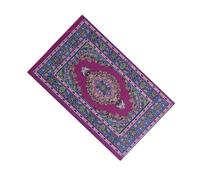 Alfombra en miniatura con diseños tradicionales para casas de muñecas a escala 1/12, decoración de escena de sala de estar, alfombra en miniatura para casas de muñecas