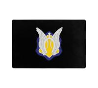 Alfombra Entrada 17º Regimiento De Caballería Alfombrilla Antideslizante Lavable Alfombras Limpia Zapatos Absorbente Alfombra De Baño para Cocina Interior Patio 40X60CM