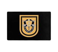 Alfombra Entrada 1Er Grupo De Fuerzas Especiales Alfombras Limpia Zapatos Divertidos Alfombra De Baño Moderno Alfombrilla Antideslizante para Patio Interior Pasillo 40X60CM