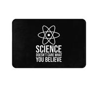 Alfombra Entrada A La Ciencia No Le Importa Lo Que Creas. Alfombrilla Baño Absorbente Felpudo Resistente Felpudo Entrada para Exterior Pasillo Oficina 40X60Cm
