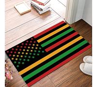 Alfombra Entrada Día De La Abolición Bandera De EE. UU. Día De La Independencia Alfombra De Baño Moderno Alfombrilla Antideslizante Divertidos Alfombras Limpia Zapatos para Pasillo 40X60CM