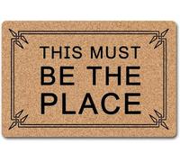 Alfombra Entrada Estos Somos Nosotros Nuestra Vida Nuestra Historia Alfombra De Baño Divertidos Alfombrilla Antideslizante Absorbente Alfombras Limpia Zapatos para Pasillo Interior Patio 40X60CM