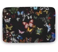 Alfombra Entrada Funny French Bulldog Puppies Alfombrilla Antideslizante Absorbente Alfombra De Baño Lavable Alfombras Limpia Zapatos para Pasillo Garaje Interior 40X60CM