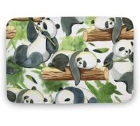 Alfombra Entrada Funny Funny Cute Cartoon Animals Alfombra De Baño Moderno Alfombras Limpia Zapatos Divertidos Alfombrilla Antideslizante para Interior Garaje Cocina 40X60CM