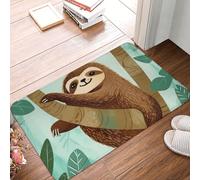 Alfombra Entrada Hug Tree Alfombra De Baño Absorbente Alfombrilla Antideslizante Lavable Alfombra Antideslizante para Cocina Interior Pasillo 40X60CM