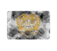 Alfombra Entrada Serie Masónica Grado 32 Alfombrilla Antideslizante Lavable Alfombra De Baño Moderno Alfombras Limpia Zapatos para Pasillo Cocina Patio 40X60CM