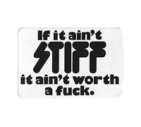 Alfombra Entrada Si No Es Rígido, No Vale Nada Alfombra De Baño Lavable Alfombras Limpia Zapatos Absorbente Alfombrilla Antideslizante para Garaje Pasillo Cocina 40X60CM