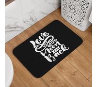 Alfombra Entrada Te Quiero hasta La Luna Y Más Allá Felpudo Entrada Plegable Alfombra Baño Secado Rápido Felpudo para Interior Cocina Inodoro 40X60Cm