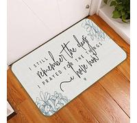 Alfombra Entrada Todavía Recuerdo Los Días En Que Oré por Las Cosas Que Tengo Ahora Bienvenido Alfombra De Baño Moderno Alfombras Limpia Zapatos Alfombrilla Antideslizante para 40X60CM