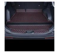 Alfombra Estera Maletero para Toyota para RAV4 2020~2024 Bandeja Carga Trasera Alfombrilla Maletero Bandeja Alfombra Piso Equipaje Impermeable Todo Tipo Clima(Main Pad Black Red)