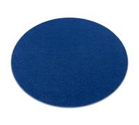 Alfombra ETON círculo azul oscuro circulo 100 cm