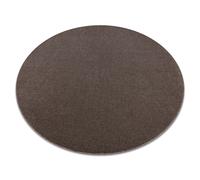 Alfombra ETON PLUS círculo color mocca Melange marrón / beige circulo 150 cm
