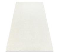 Alfombra ETON PLUS color crema monocromática uniforme lisa 200x200 cm