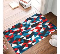 Alfombra Exterior Retro Moderno De Mediados De Siglo Y Años Cincuenta Antideslizante Felpudo Entrada Interior Atrapapolvo Tapete De Entrada para Balcón Recibidor Hogar 60X40Cm