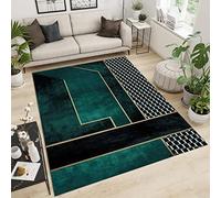 Alfombra floral vintage, alfombra de interior fácil de limpiar para habitación infantil, 140 x 200 cm, decoración elegante para interiores de ensueño