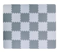 Alfombra FreeON Free2Play Puzzle Blanco Gris 186 x 155 cm