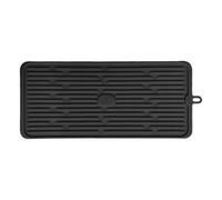 Alfombra genérica para espresso | Alfombra de silicona antideslizante con drenaje, debajo de la máquina de café | Para restaurante sala de descanso bar cocina mesa de comedor casa